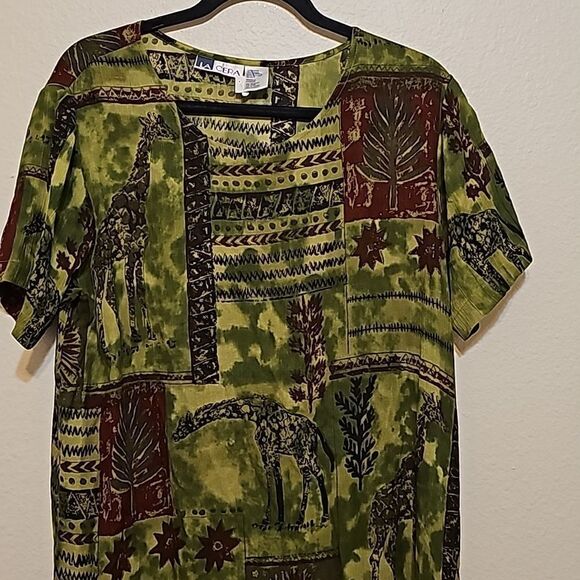 LA CERA LUNEN MIDI DRESS SIZE SMALL. - Picture 2 of 8